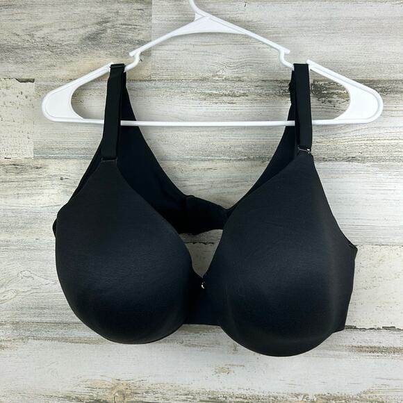 Cacique Women’s Plus 38DDD Black Full Coverage Underwire Bra NEW - Picture 1 of 7